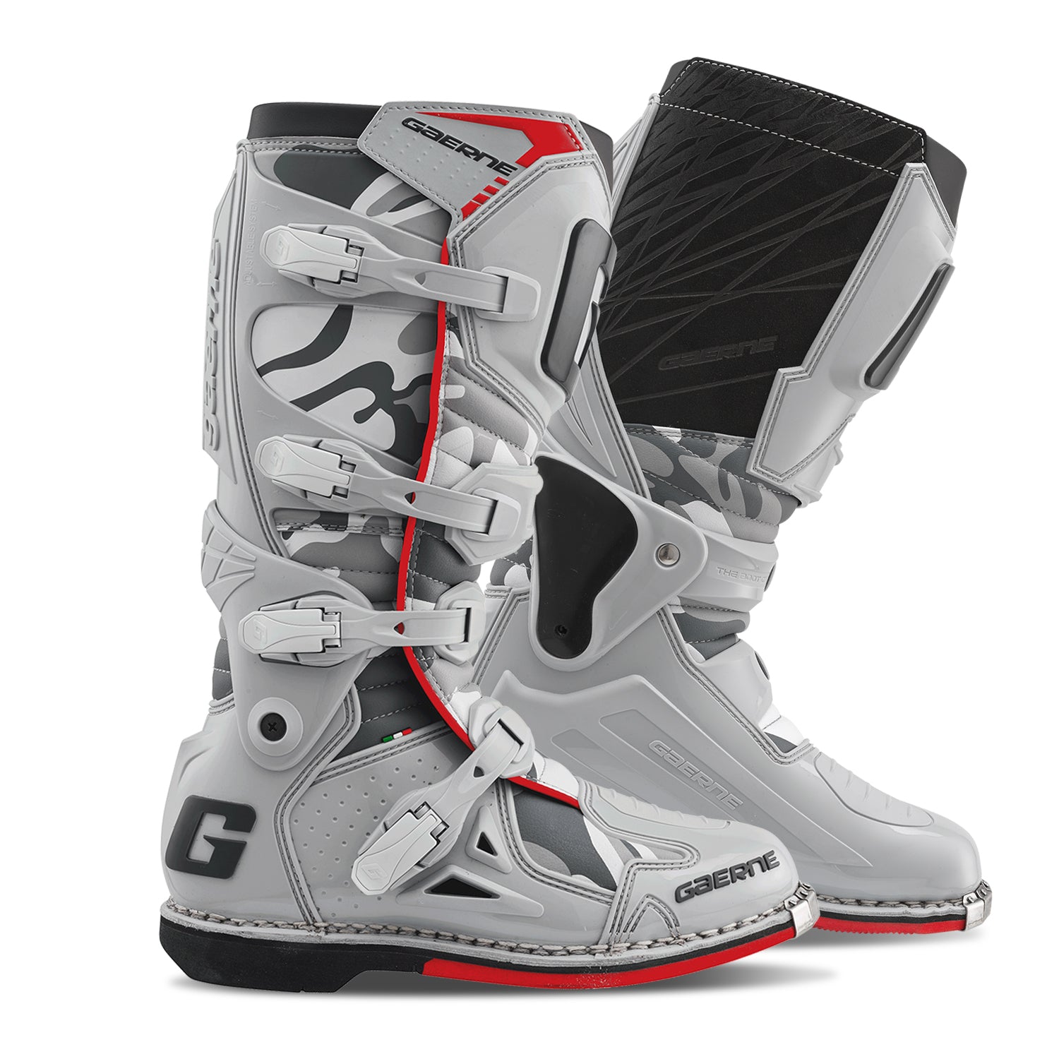 Fastback Endurance Boots Snow Camo Sz 10