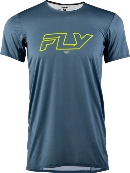 Enduro Short Sleeve Jersey Slate/Hi Vis 2x