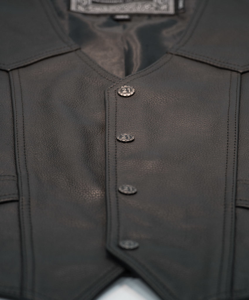 Six Shooter Vest Black Md