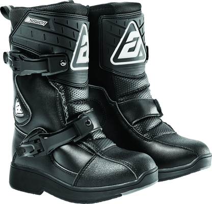Answer Peewee Boot Black Youth Size - 10