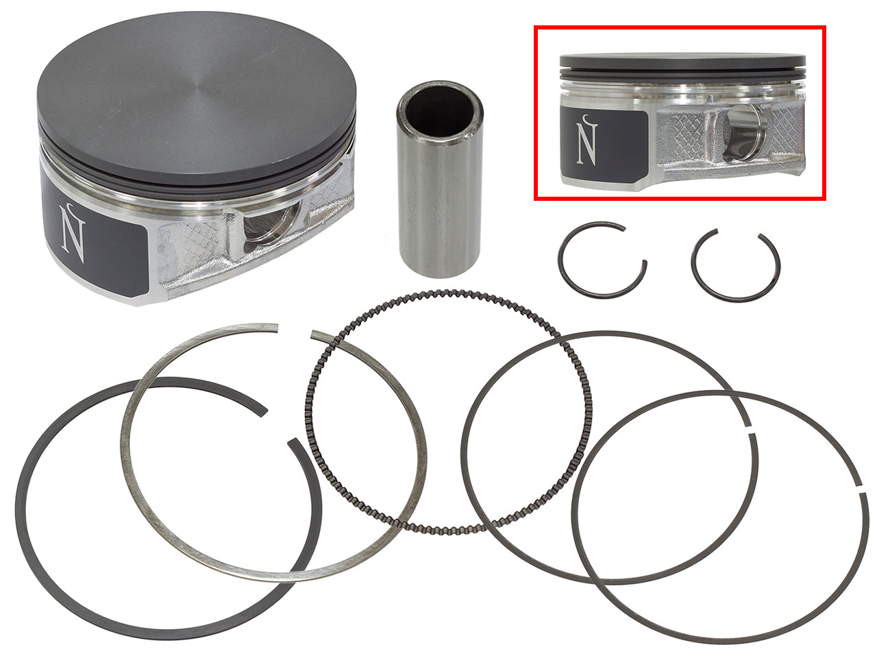 Piston Kit 92.96/Std Pol