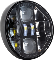 Led Headlight Blk/Chr `18 Up St Breakout
