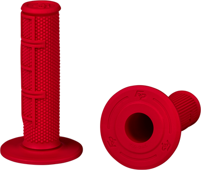 Control Mx Standard Grips Red Half Waffle
