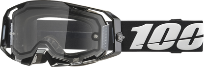Armatic  Enduro Moto Goggle Black Clear Lens