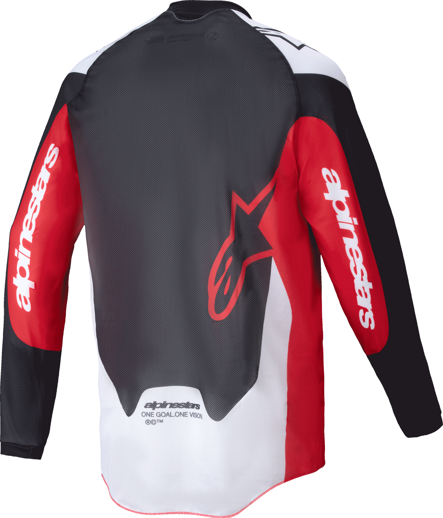 Pro Dura Jersey Black/Bright Red/White Sm
