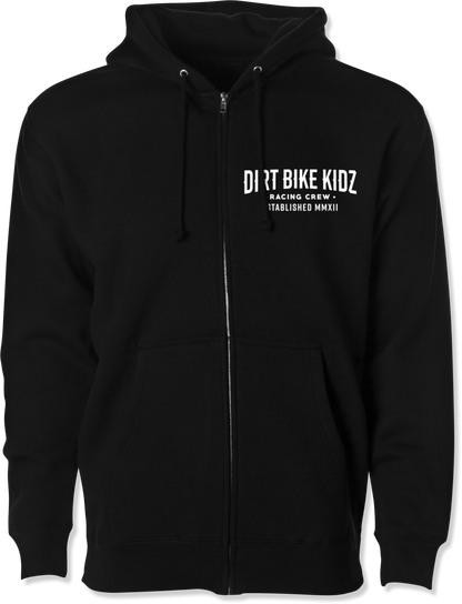 Speed & Style Zip Hoodie Black Sm