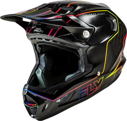 Werx R Flow Carbon Helmet Black Carbon/Black/Multi Sm