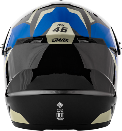 Mx 46 Cyclus Hemet Black/Blue Lg