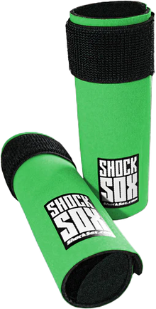 Street Shock Sox  6"U  Green Upside Down Forks
