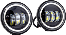 4.5" Led Passing Lights Halo Black