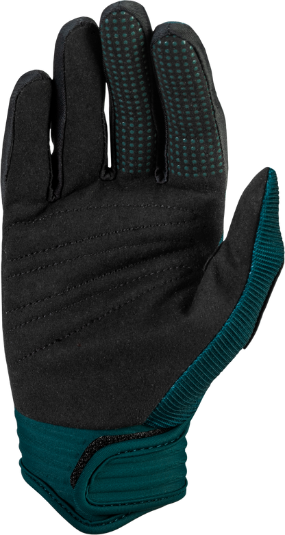 F 16 Gloves Teal/White Sm