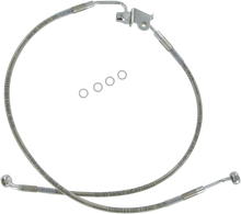 DRAG SPECIALTIES Brake Line - Rear - Stainless Steel 640229