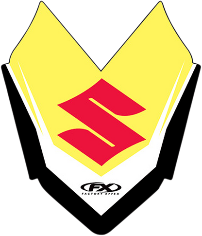 FACTORY EFFEX Front Fender Graphic - Suzuki 19-30416