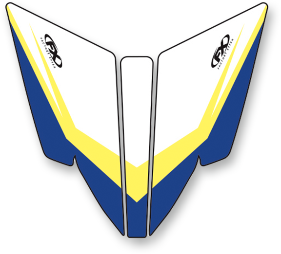 FACTORY EFFEX Front Fender Graphic - Husqvarna 19-30620