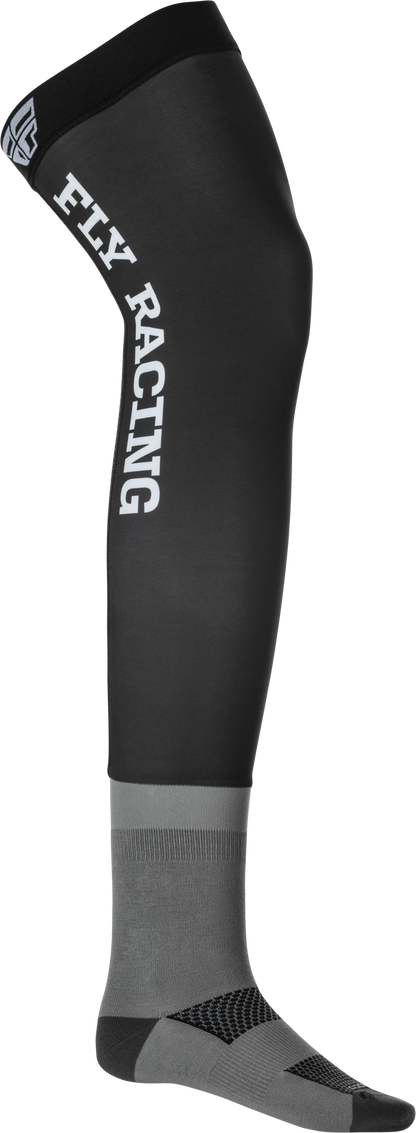 Knee Brace Socks Black/Grey/White Lg/Xl