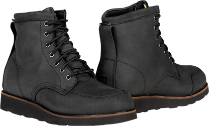 Journeyman Boots Black Sz 14