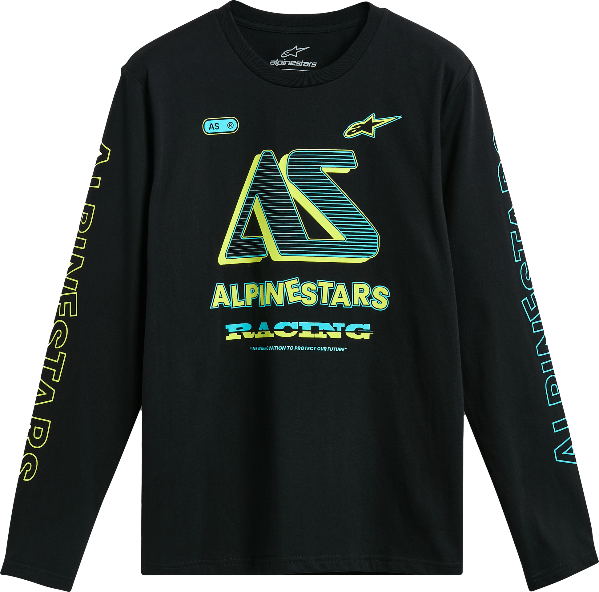 Ayess Ls Csf Tee Black Lg