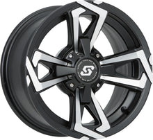 Riot Wheel 14x7 4/137 5+2 (+10mm) Blk/Machined