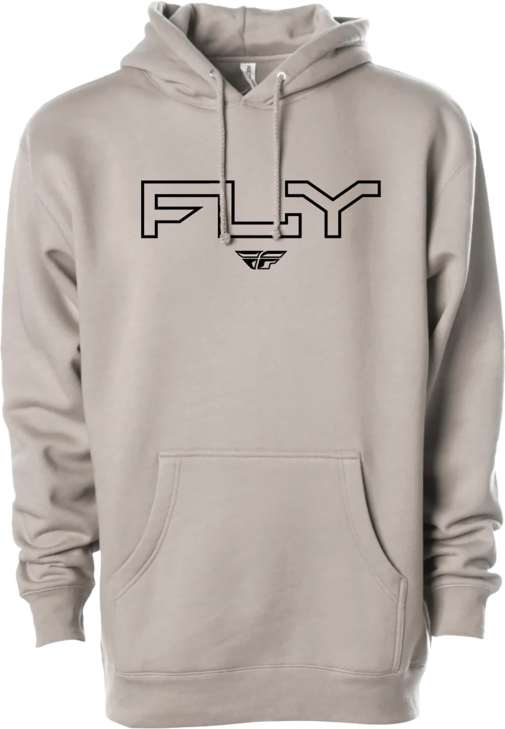 Fly Edge Hoodie Cement Xl