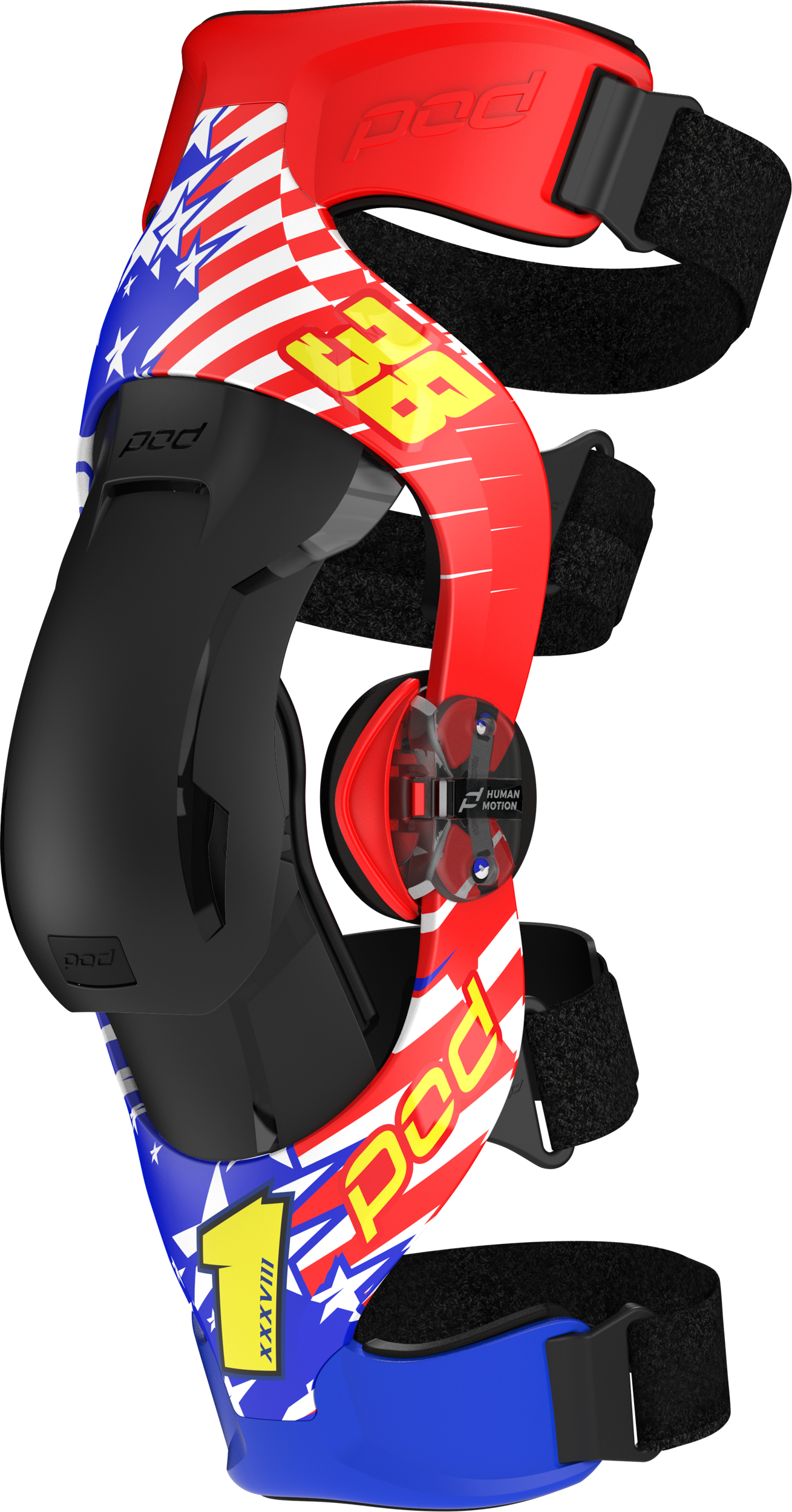 K4 2.0 Le Knee Brace (Pr) Danger Boy V2 Yth