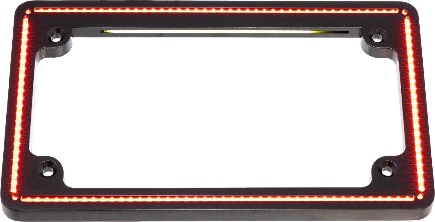 Perfect Plate Light Gloss Blk Universal Fit
