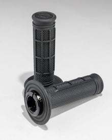 ProTaper Pro Series Clamp On 1/2 Waffle Black/Black