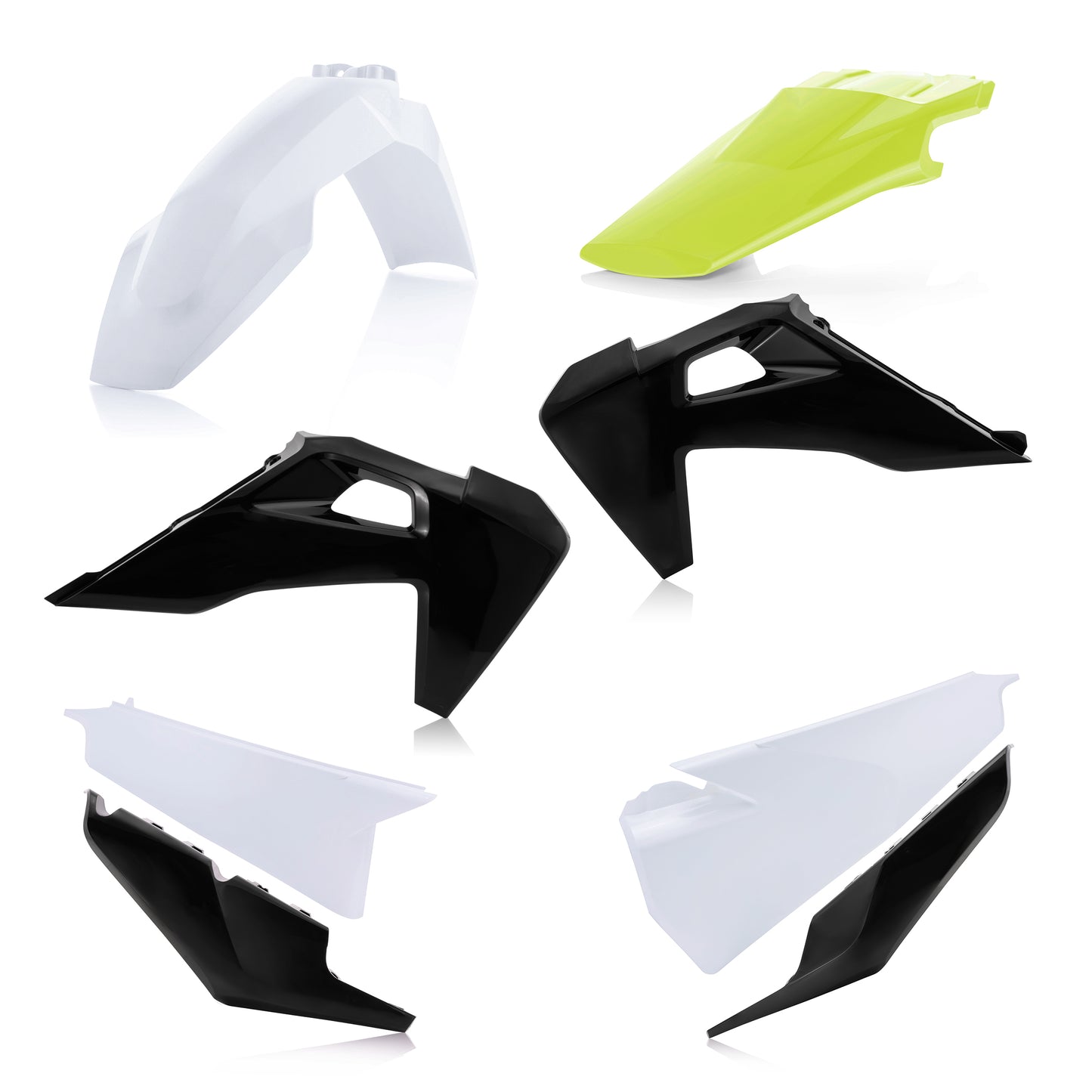 Plastic Kit Hus White/Black/Yellow