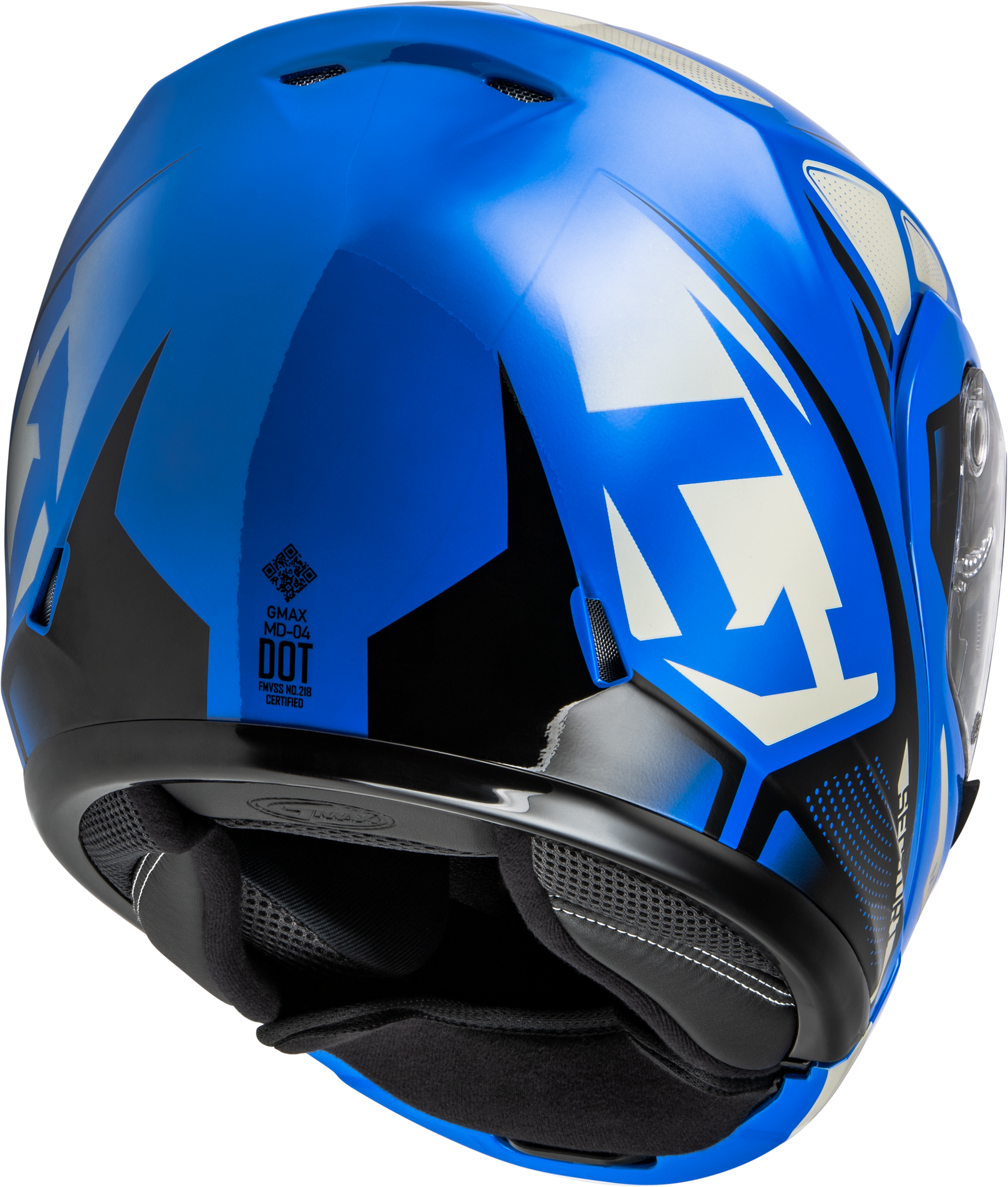Md 04 Sector Helmet Blue/Black Xl