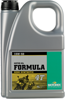 MOTOREX Formula Synthetic Blend 4T Engine Oil - 15W-50 - 4L 306183