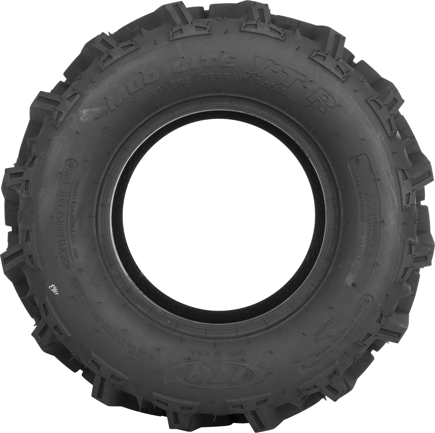 Tire Mud Lite Xtr Rear 26x11r12 Lr990lbs Radial