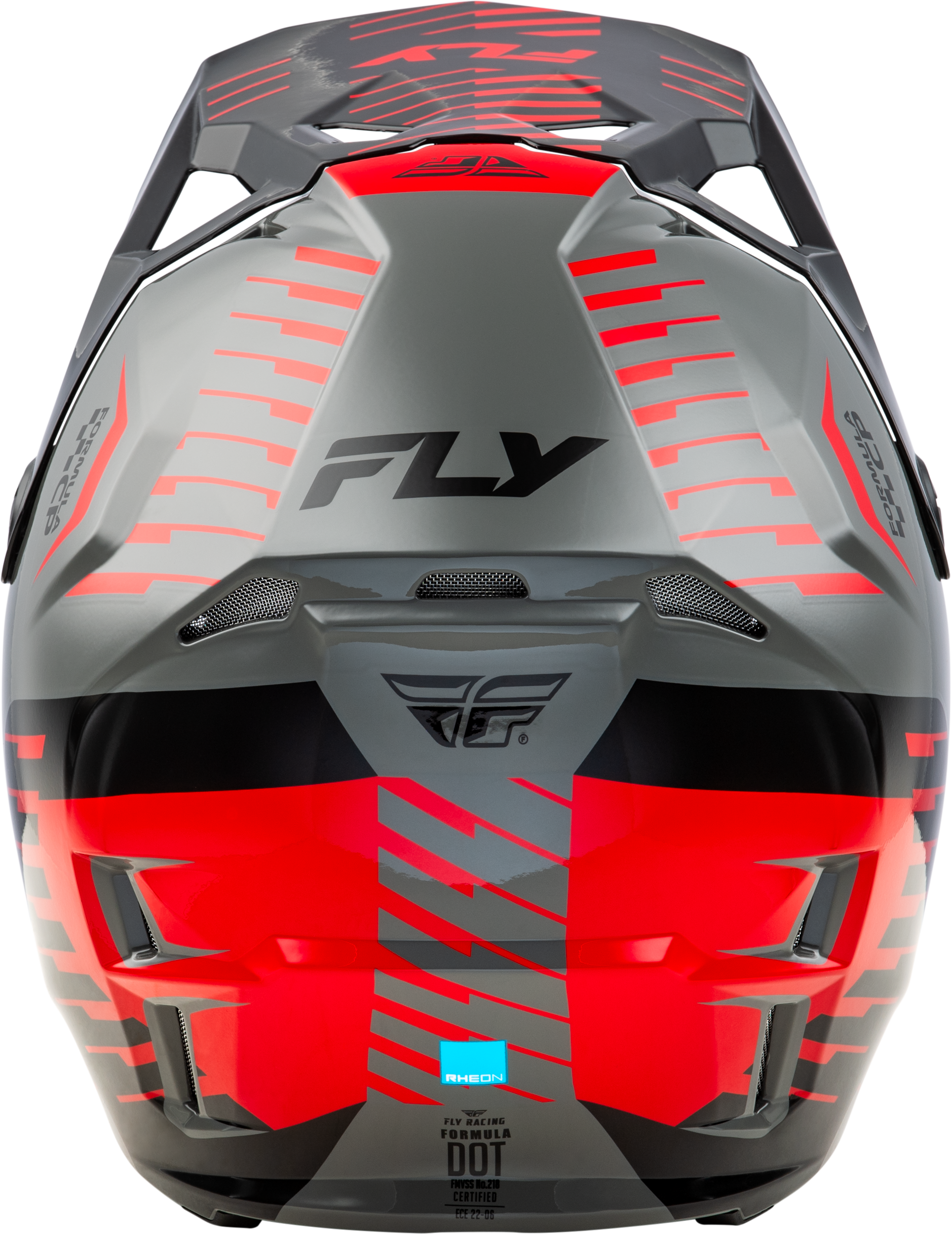 Formula Cp Slice Helmet Grey/Red/Black Md