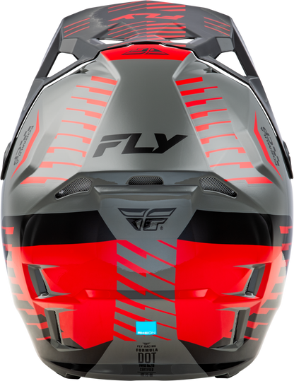 Formula Cp Slice Helmet Grey/Red/Black Md