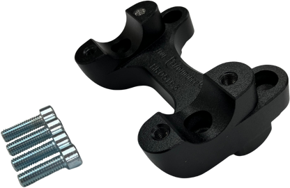 Handlebar Risers Tour Black Bmw