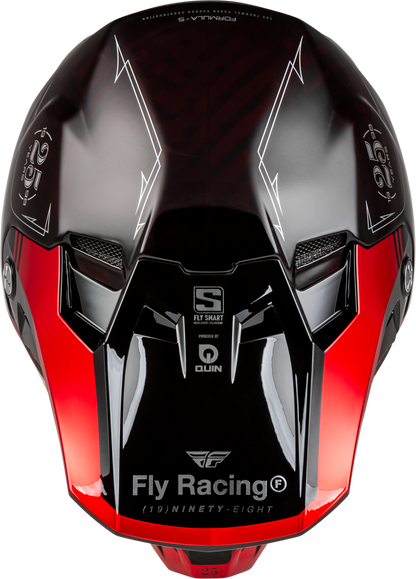 Formula S Carbon Legacy Helmet Red Carbon/Black Sm