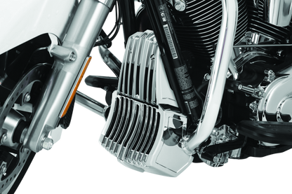 Kuryakyn Oil Cooler Cover Chrome