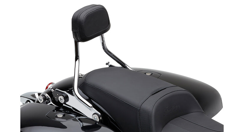 Detach Backrest Tall Chrome Chieftain 14 22