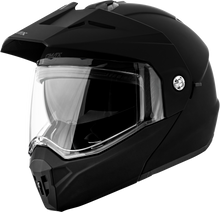 Md 74 Solid Helmets Matte Black Xs