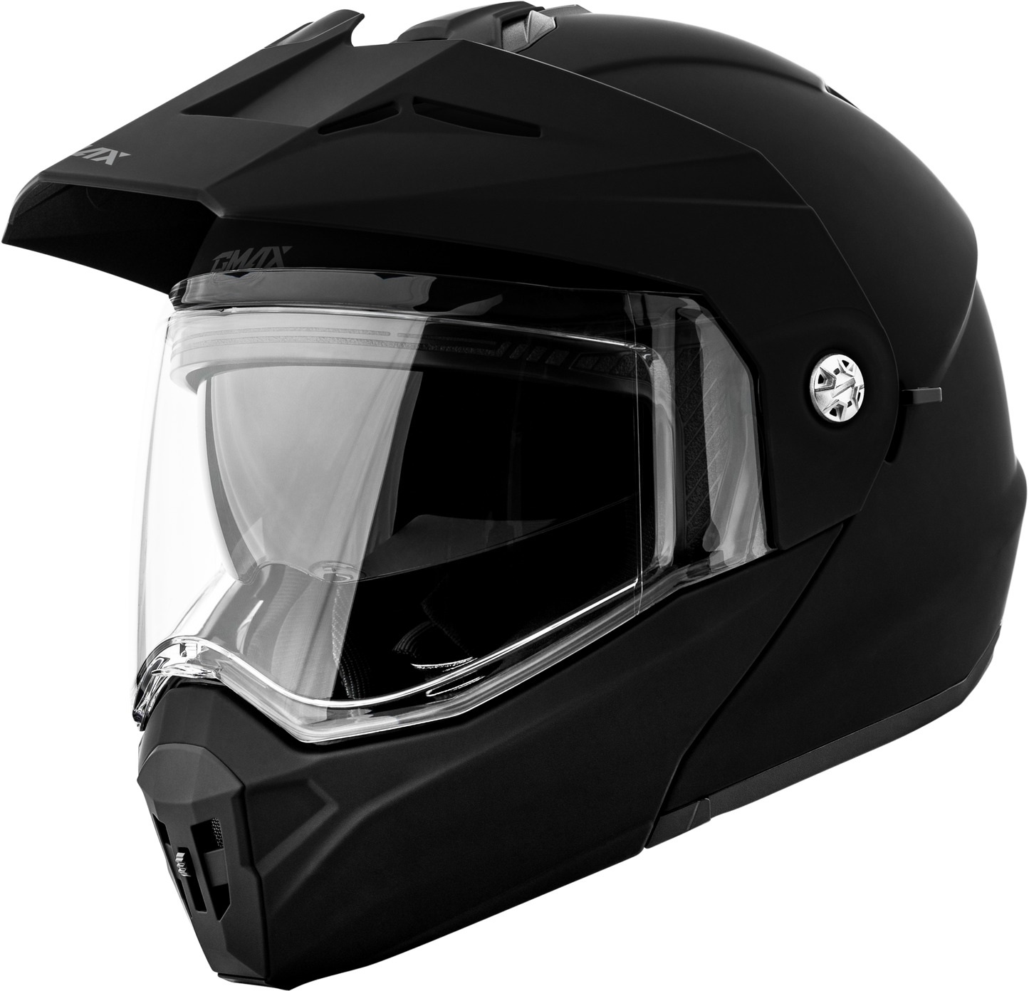 Md 74 Solid Helmets Matte Black Sm