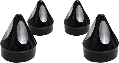 AVON GRIPS Cover - Head Bolt - Spike - Black HBC-303-ANO-SPK