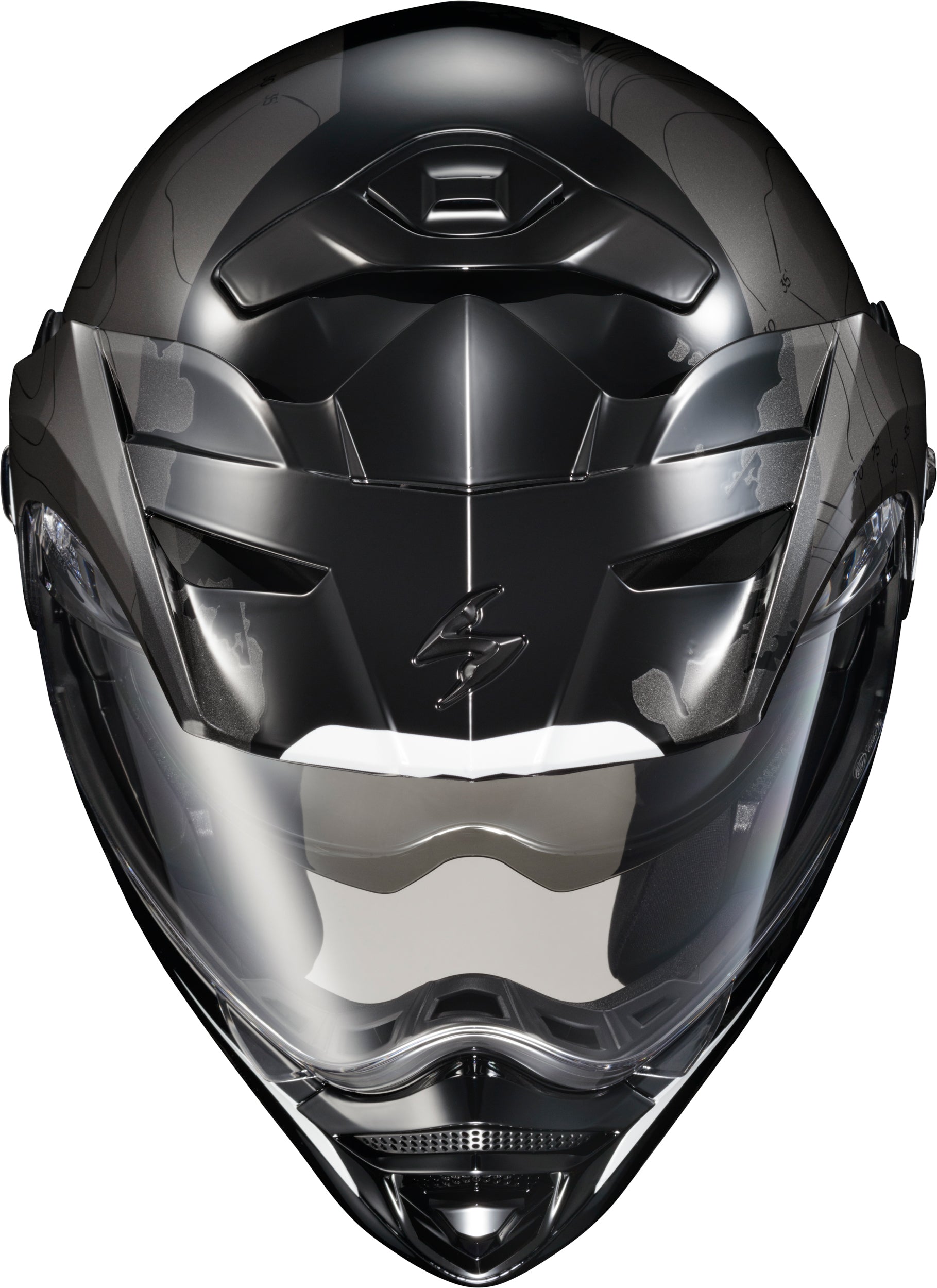 Exo At960 Modular Helmet Topographic Black/White Xl