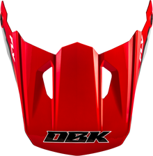 Kinetic Dbk Helmet Visor Red/Black/Grey Md/Lg