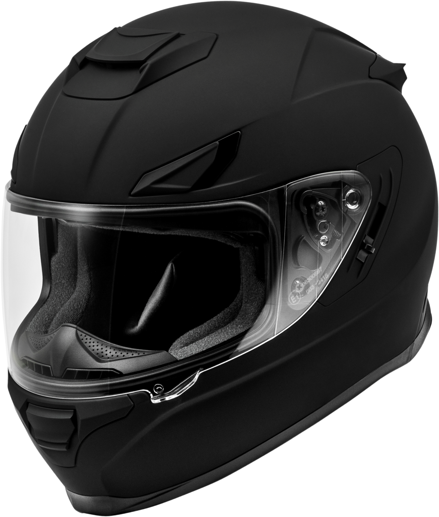 Sentinel Solid Helmet Matte Black Lg