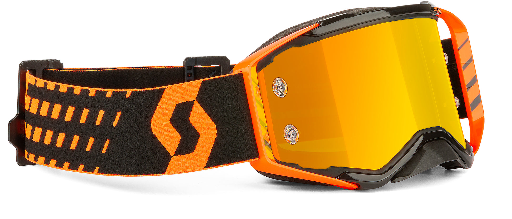 Prospect Goggle Orange/Black Orange Chrome Works