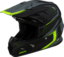 Mx 96 502 Helmet Matte Grey/Hi Viz Xs