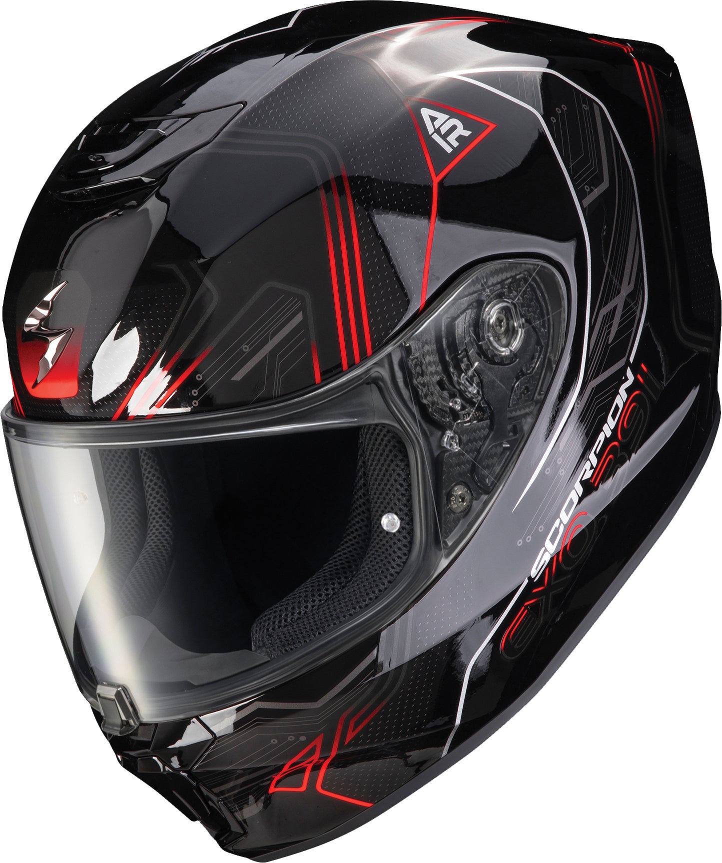 Exo R330 Full Face Helmet Bendr Red Sm