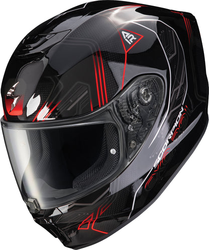 Exo R330 Full Face Helmet Bendr Red Md