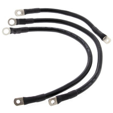 All Balls Racing 66-77 Harley-Davidson FLH Electra Glide Battery Cable Kit Black
