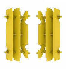 Radiator Louvers Rm/Dr Yellow