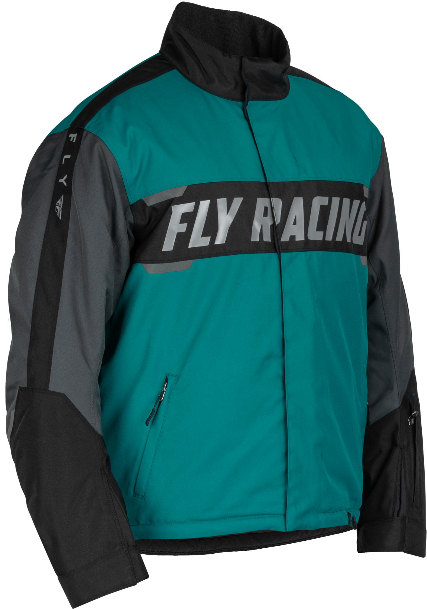 Outpost Jacket Black/Teal/Orange 2x