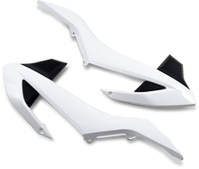UFO Radiator Covers - OEM White/Black KT04073-999K